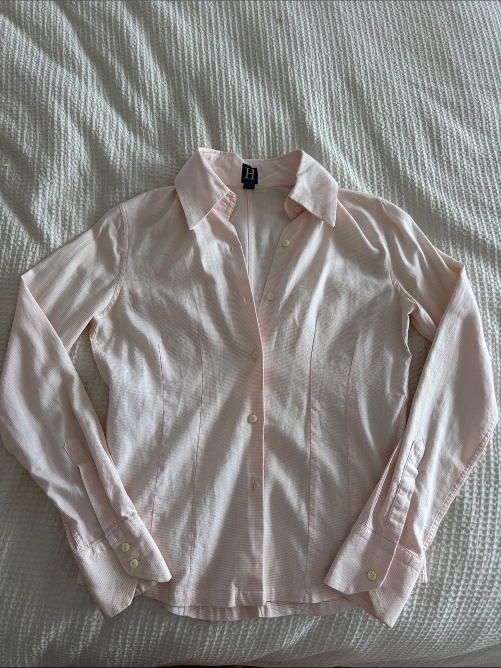 Tommy Hilfiger Pale Pink Button-Down Shirt